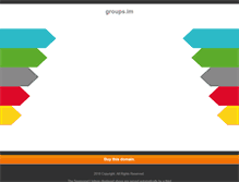 Tablet Screenshot of g.groups.im