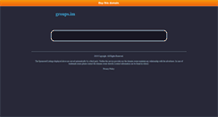 Desktop Screenshot of pre.groups.im
